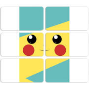 Магнитные фотопазлы 90 на 50 набор 6 штук 