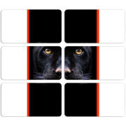 Магнитные фотопазлы 90 на 50 набор 6 штук 