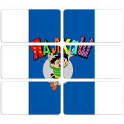 Магнитные фотопазлы 90 на 50 набор 6 штук 