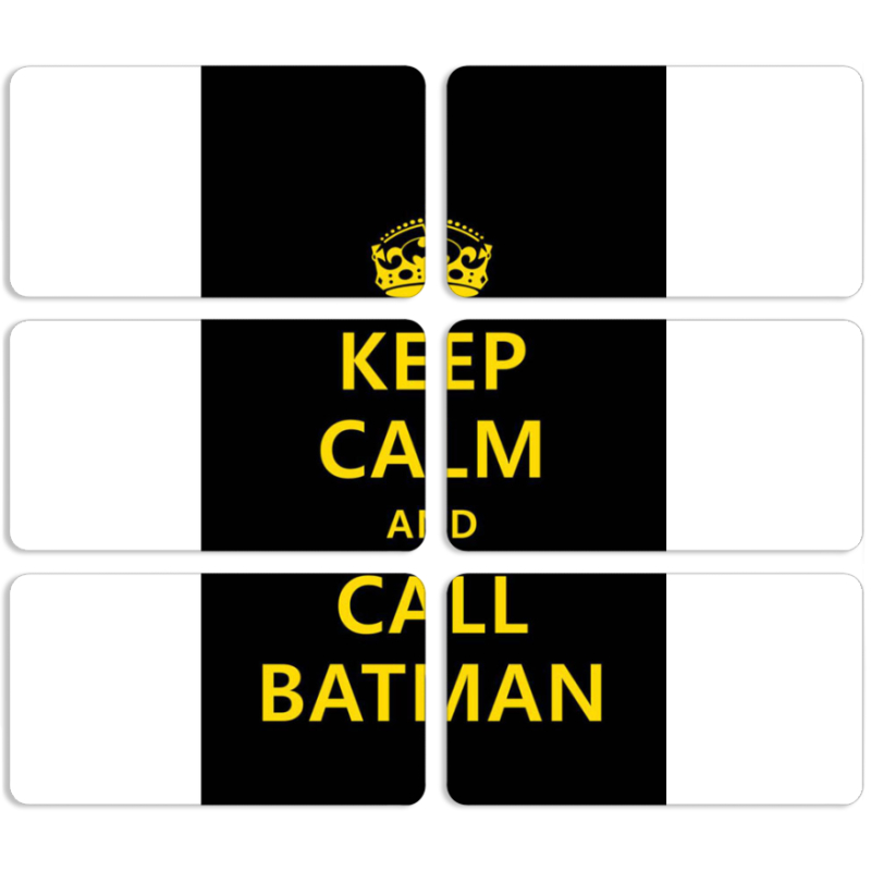 Магнитные фотопазлы 90 на 50 набор 6 штук 