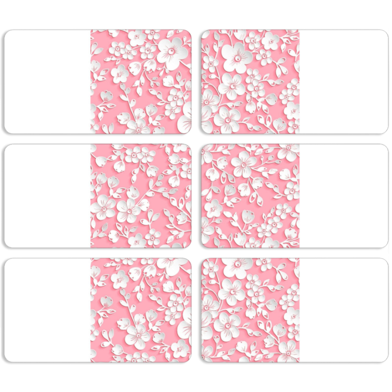 Магнитные фотопазлы 90 на 50 набор 6 штук 