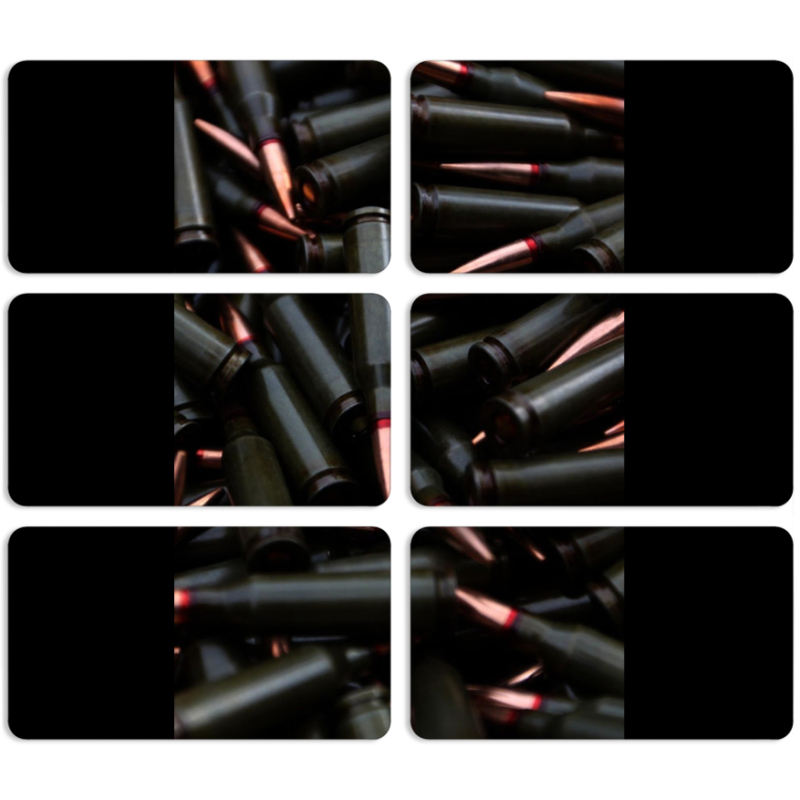 Магнитные фотопазлы 90 на 50 набор 6 штук 