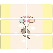 Магнитные фотопазлы 90 на 50 набор 6 штук 