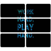 Магнитные фотопазлы 90 на 50 набор 6 штук 