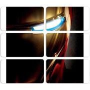 Магнитные фотопазлы 90 на 50 набор 6 штук 