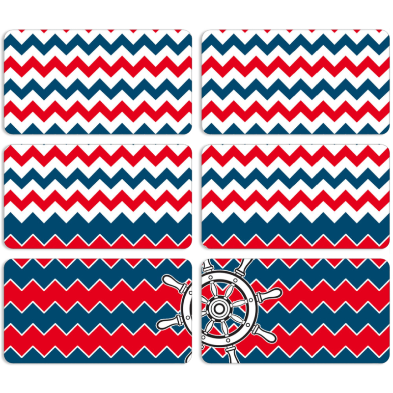 Магнитные фотопазлы 90 на 50 набор 6 штук Valley of Waves