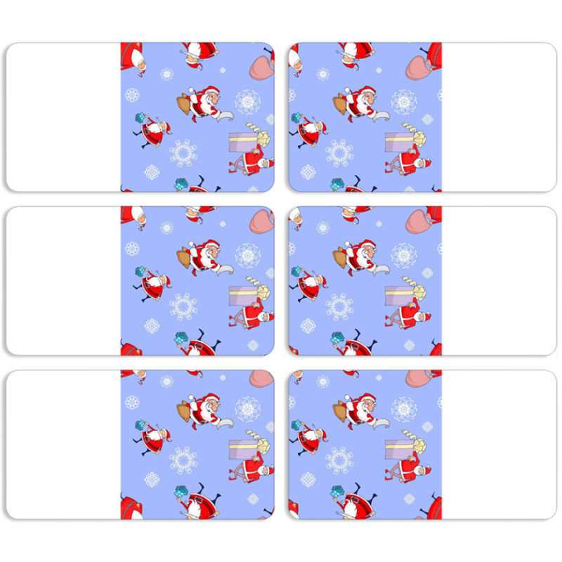 Магнитные фотопазлы 90 на 50 набор 6 штук 