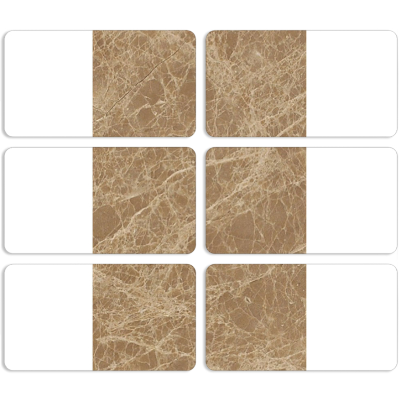 Магнитные фотопазлы 90 на 50 набор 6 штук 