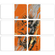 Магнитные фотопазлы 90 на 50 набор 6 штук 