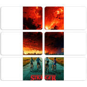 Магнитные фотопазлы 90 на 50 набор 6 штук 