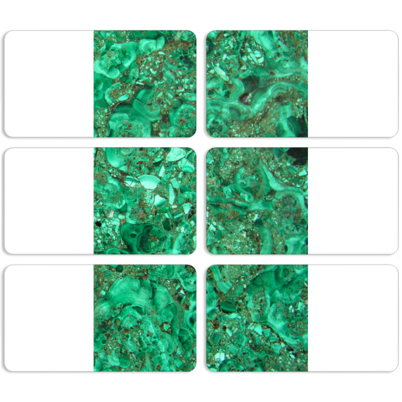 Магнитные фотопазлы 90 на 50 набор 6 штук 