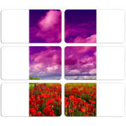 Магнитные фотопазлы 90 на 50 набор 6 штук 