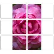 Магнитные фотопазлы 90 на 50 набор 6 штук 