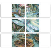 Магнитные фотопазлы 90 на 50 набор 6 штук 