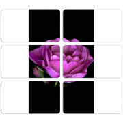 Магнитные фотопазлы 90 на 50 набор 6 штук 