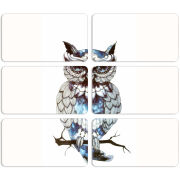 Магнитные фотопазлы 90 на 50 набор 6 штук 