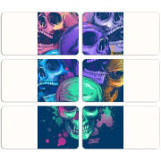 Магнитные фотопазлы 90 на 50 набор 6 штук 