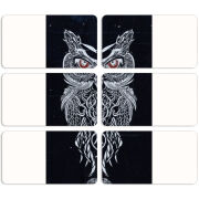 Магнитные фотопазлы 90 на 50 набор 6 штук 