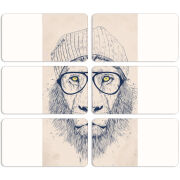 Магнитные фотопазлы 90 на 50 набор 6 штук 