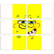 Магнитные фотопазлы 90 на 50 набор 6 штук 