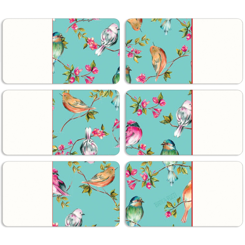 Магнитные фотопазлы 90 на 50 набор 6 штук 