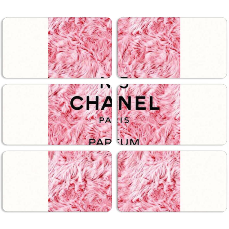 Магнитные фотопазлы 90 на 50 набор 6 штук 