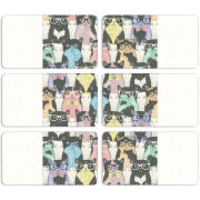 Магнитные фотопазлы 90 на 50 набор 6 штук 