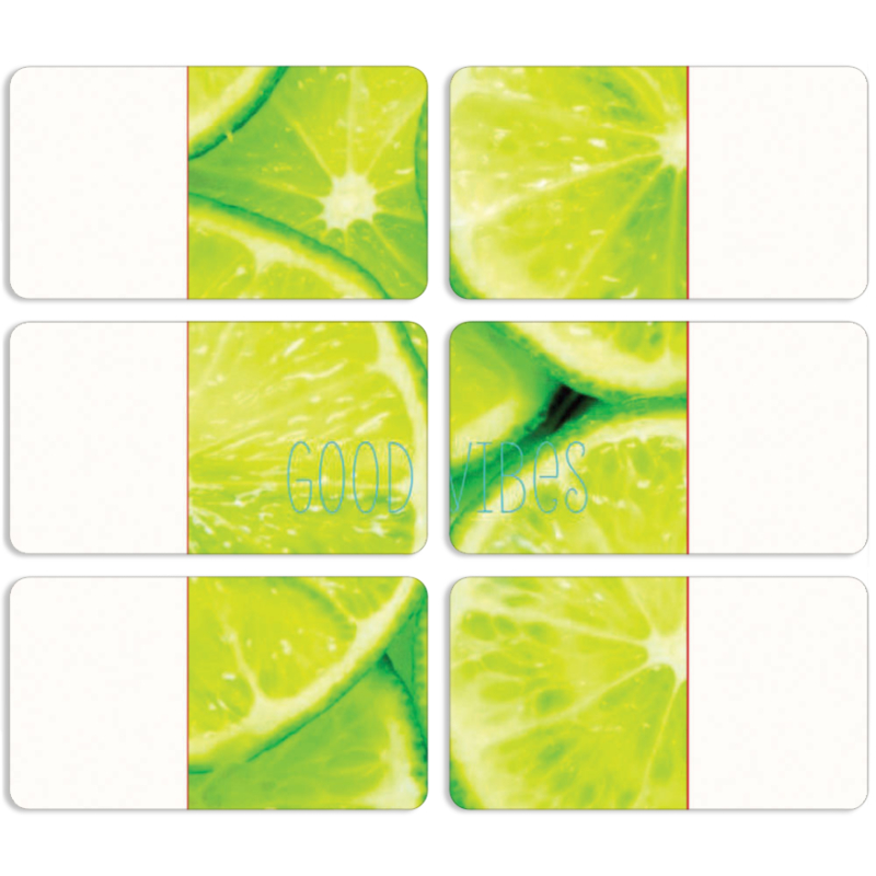 Магнитные фотопазлы 90 на 50 набор 6 штук 