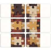 Магнитные фотопазлы 90 на 50 набор 6 штук 