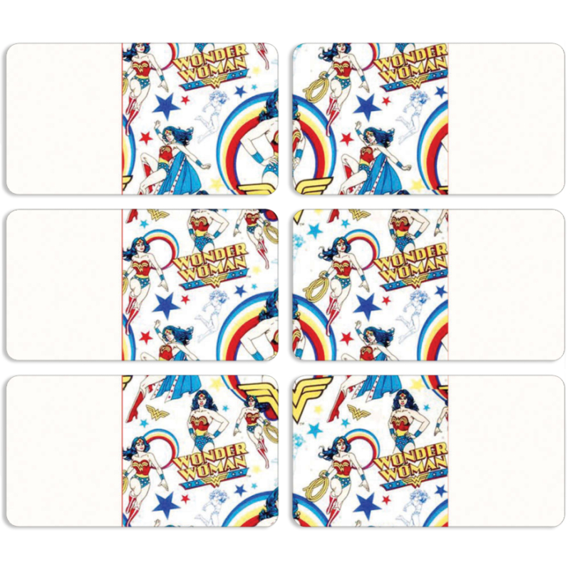 Магнитные фотопазлы 90 на 50 набор 6 штук 