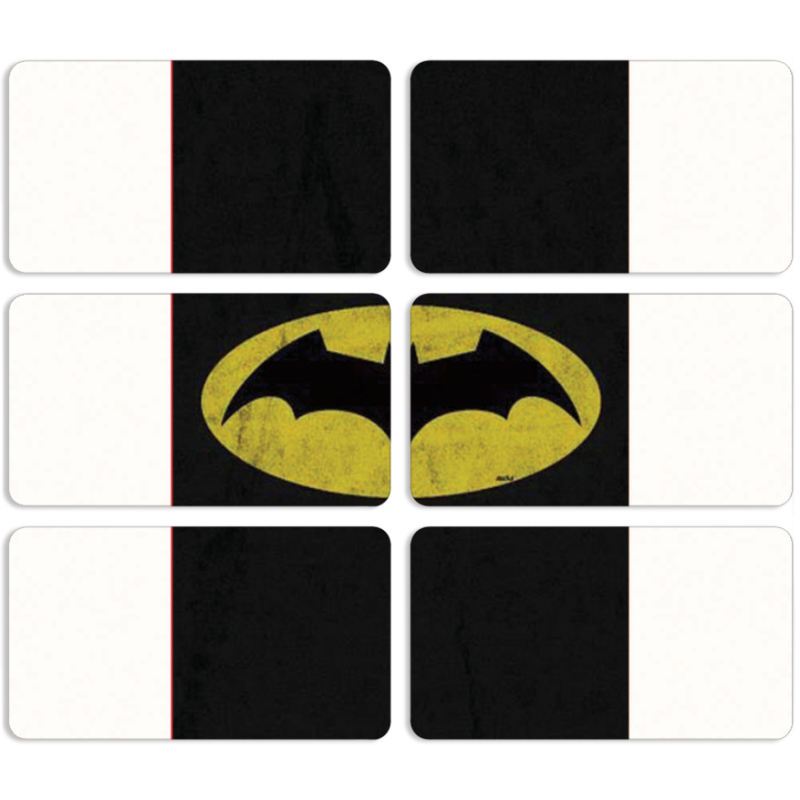 Магнитные фотопазлы 90 на 50 набор 6 штук 