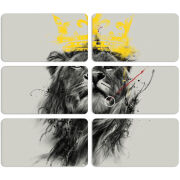 Магнитные фотопазлы 90 на 50 набор 6 штук 