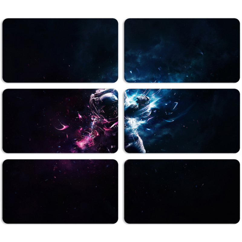 Магнитные фотопазлы 90 на 50 набор 6 штук 