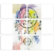 Магнитные фотопазлы 90 на 50 набор 6 штук 