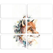 Магнитные фотопазлы 90 на 50 набор 6 штук 