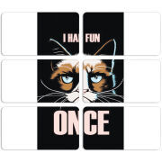 Магнитные фотопазлы 90 на 50 набор 6 штук 