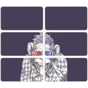 Магнитные фотопазлы 90 на 50 набор 6 штук 