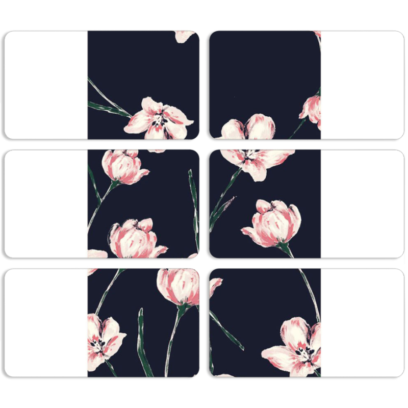 Магнитные фотопазлы 90 на 50 набор 6 штук 