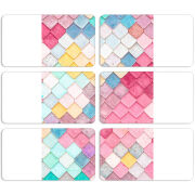 Магнитные фотопазлы 90 на 50 набор 6 штук 