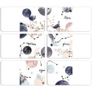 Магнитные фотопазлы 90 на 50 набор 6 штук 