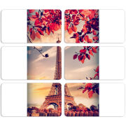 Магнитные фотопазлы 90 на 50 набор 6 штук 