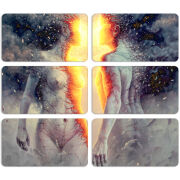 Магнитные фотопазлы 90 на 50 набор 6 штук George Redhawk