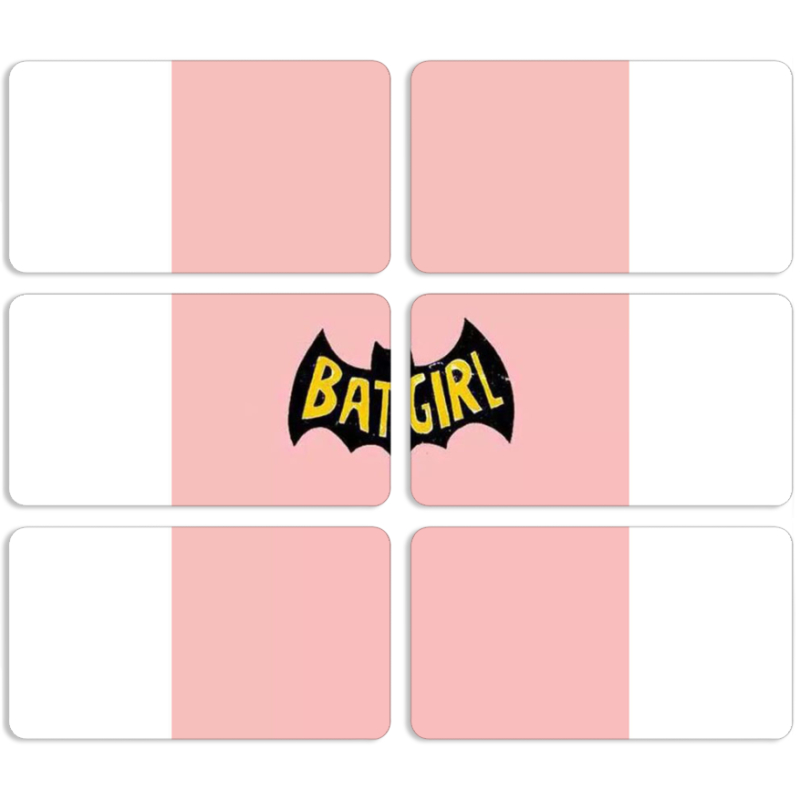 Магнитные фотопазлы 90 на 50 набор 6 штук 