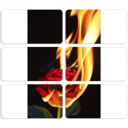 Магнитные фотопазлы 90 на 50 набор 6 штук 