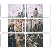 Магнитные фотопазлы 90 на 50 набор 6 штук 