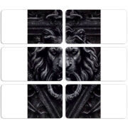 Магнитные фотопазлы 90 на 50 набор 6 штук 