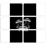 Магнитные фотопазлы 90 на 50 набор 6 штук 