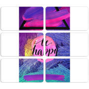 Магнитные фотопазлы 90 на 50 набор 6 штук 