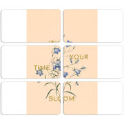 Магнитные фотопазлы 90 на 50 набор 6 штук 