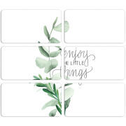 Магнитные фотопазлы 90 на 50 набор 6 штук 